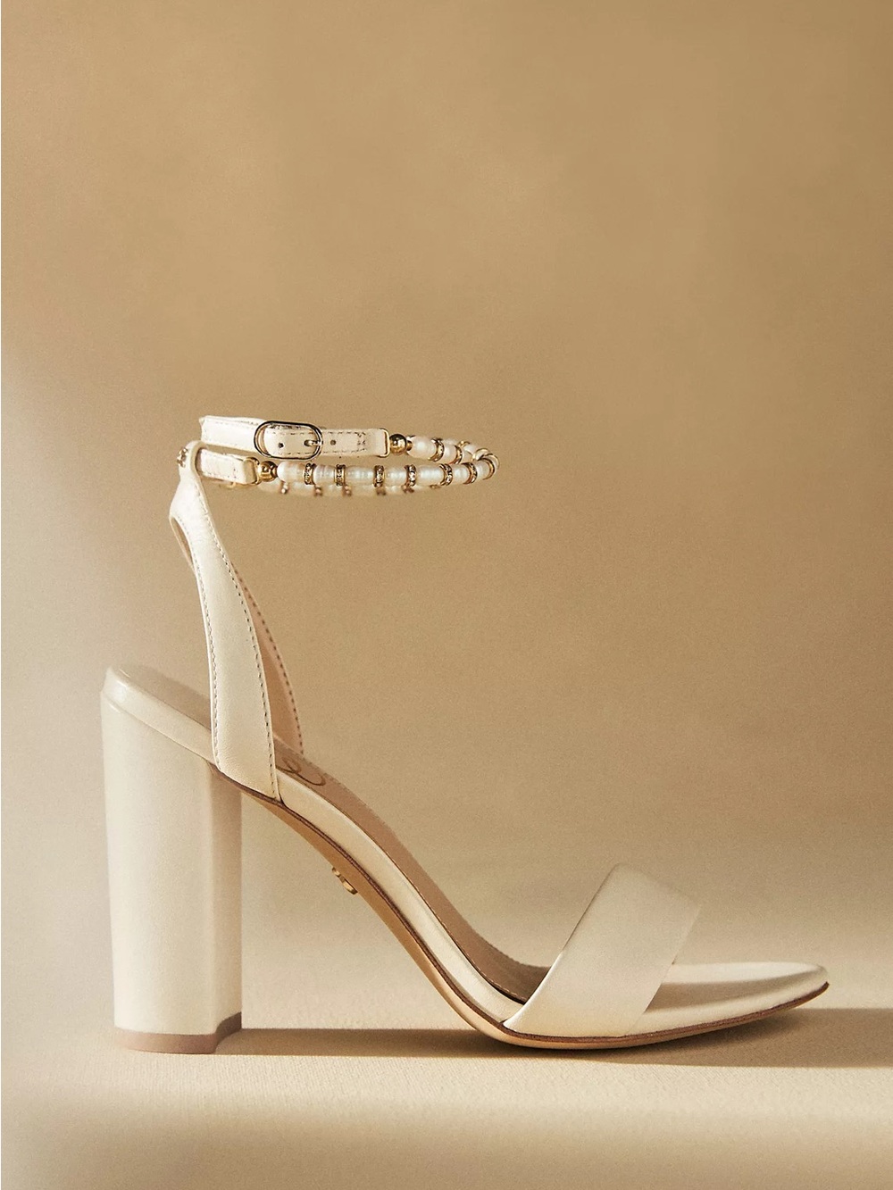 Sam Edelman Yanelli Block Heel Sandals - Modern Ivory, Size 9 ✨ - Picture 5 of 12